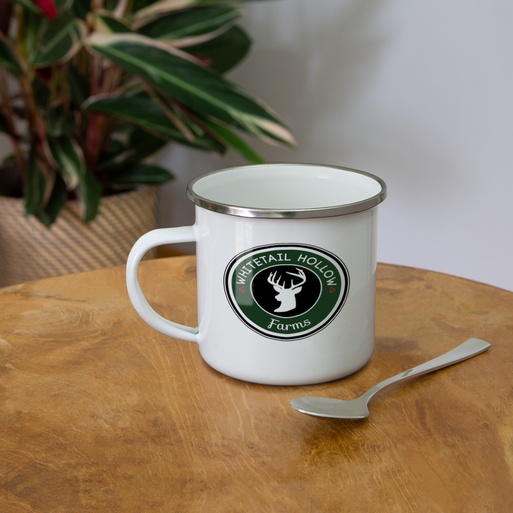 Cluck_Camper Mug - white