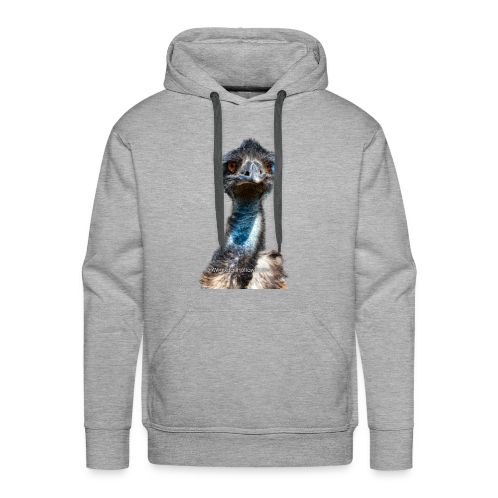 Men’s Premium Hoodie - heather grey