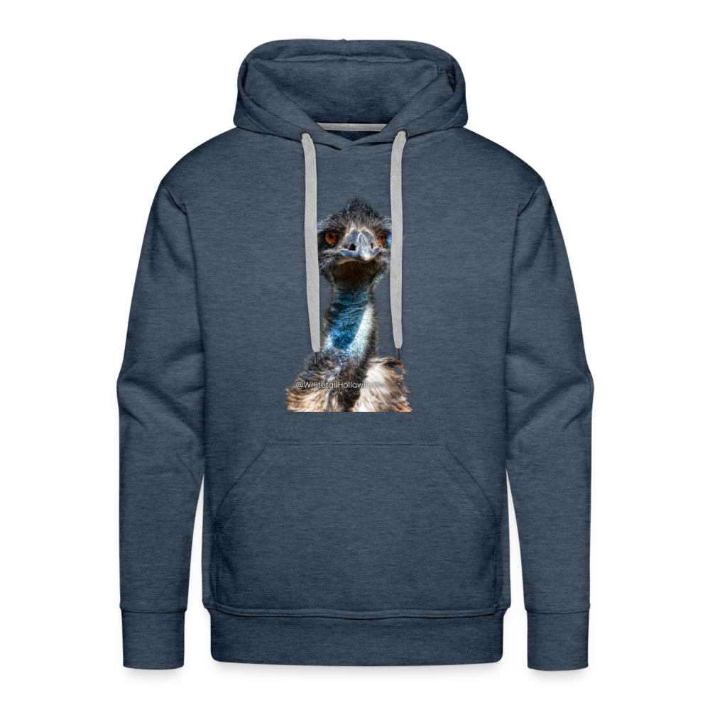 Men’s Premium Hoodie - heather denim