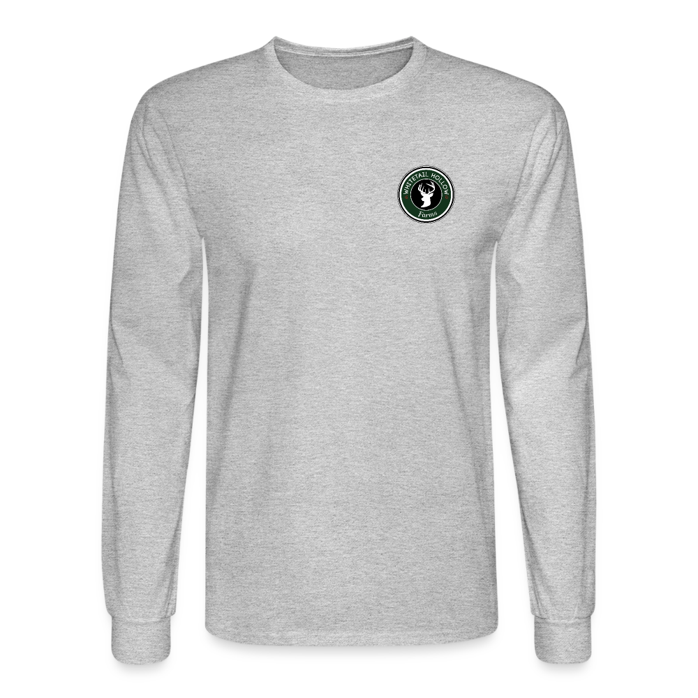Men's Long Sleeve T-Shirt - heather gray