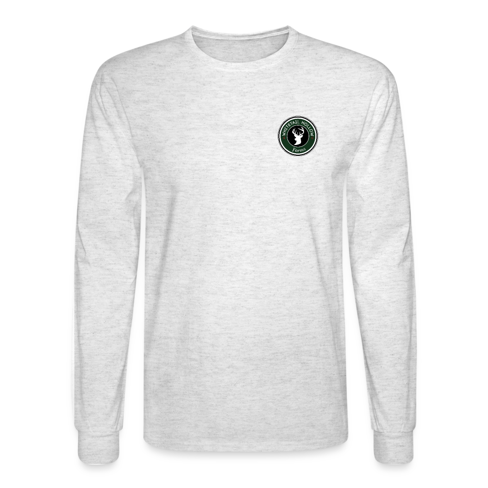 Men's Long Sleeve T-Shirt - light heather gray