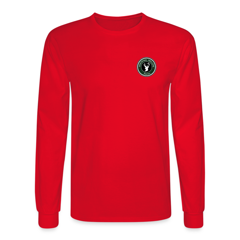 Men's Long Sleeve T-Shirt - red