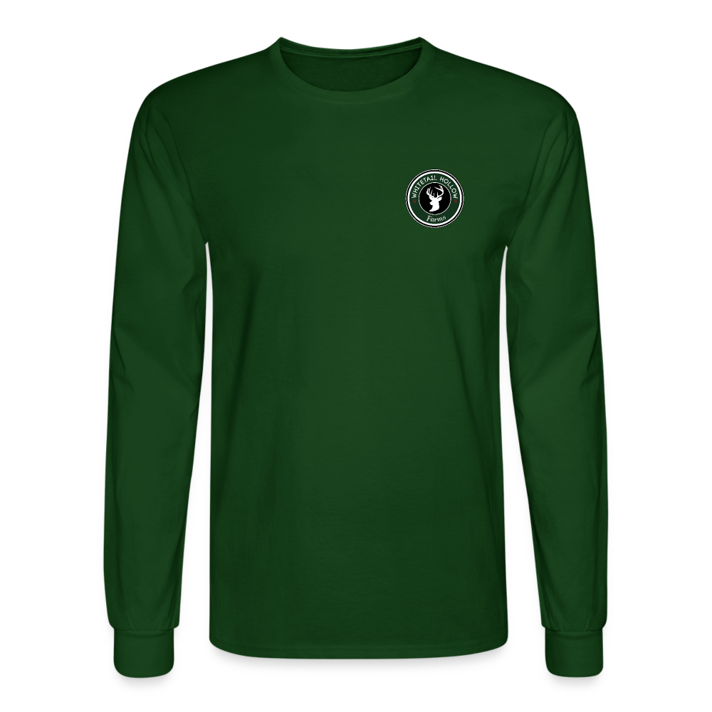 Men's Long Sleeve T-Shirt - forest green